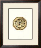 Hexagonal Slip Dish Prints by Solon 