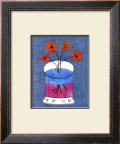 Flowers in Jeans II Posters by J. Clark