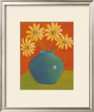 Fun Floral I Print by Heather Donovan