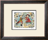 Skating on the Square Prints by Barbara Olsen