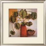 Olive Bowl and Vase Posters by Margaret Hughlock