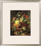 Flowers in a Vase Posters by Jan van Huysum