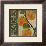 Peaches Prints by Jennifer Pugh