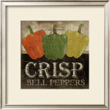 Crisp Bell Peppers Print by Jennifer Pugh