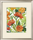 Orange Border Beauty Posters by Martha Collins