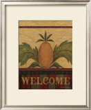 Welcome Pineapple Prints by Warren Kimble