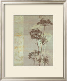 Silver Foliage I Print by Ella K.