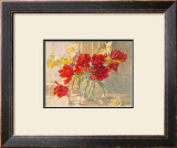 Red Tulips and Daffodils Prints by Valeri Chuikov
