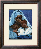 Black Madonna and Child Prints by Ballenger 