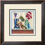 Marine, Bottes I Prints by Laurence David