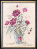 Crimson Roses l Print by Peggy Abrams