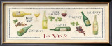 Les Vins Posters by Naomi McBride