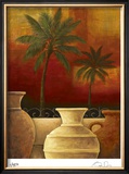 Sunset Palms II Limited Edition Framed Print by Georgia Rene