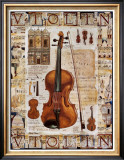 Violin Prints by Richard Henson