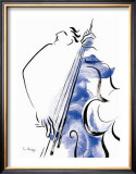 Contrebasse I Prints by Helene La Haye