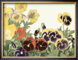 Japanese Flower Garden V Posters by Konan Tanigami