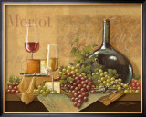 Bordeaux Gold Poster by Janet Stever