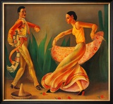 El Baile Print by Paul Valentine Lantz