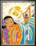 The Offering Framed Giclee Print by Frank MacIntosh