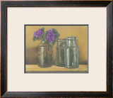 Flowers in Glass I Art by Basch 