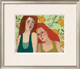 Sister by My Side Limited Edition Framed Print by Kathy Sosa