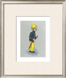 The Fireman Limited Edition Framed Print by Simon Dyer