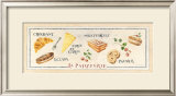 Les Patisserie Posters by Naomi McBride