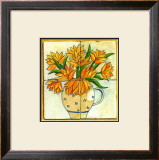Jarras con Flores I Prints by V. Alber