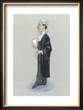 The Barrister Limited Edition Framed Print by Simon Dyer