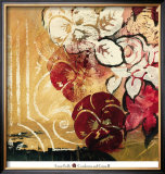Cranberries and Creme II Print by Laurie Fields
