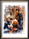 Duet, Los Angeles, California Framed Giclee Print by Nicolas Hugo
