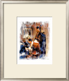 Duet, Los Angeles, California Framed Giclee Print by Nicolas Hugo