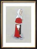 The High Court Judge Limited Edition Framed Print by Simon Dyer