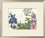 Japanese Flower Garden III Prints by Konan Tanigami