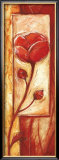 Blazing Red Print by Dagmar Zupan