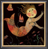 The Mermaid Slips Through Your Fingers Prints by Barbara Olsen