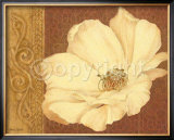 Moroccan  Flower Head Poster by Anne Searle