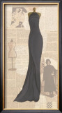 Long Grey Dress Prints by Cuca Garcia