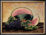 Melon and Grapes Prints by Richard Henson
