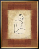 Pondering a Thought Poster by Julie Johnson