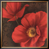 Rouge Poppies II Prints by Jordan Gray