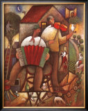 Village Dance Prints by Jiri Borsky