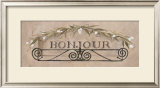 Bonjour Posters by Carol Robinson