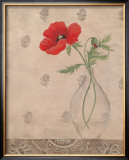 Perfect Poppy II Prints by Angela Ferrante