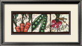 Garden Vegetables I Art by Naomi McBride