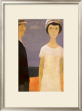 Le Couple Poster by Jean Paul Lemieux