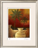 Sunset Palms II Limited Edition Framed Print by Georgia Rene