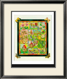 Jardin Aux Papillons II Poster by J. Meridith