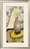 Curtains and Flowers III Prints by Lola Soto-vicario