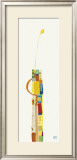 Vase with Yellow Flower Poster by Sophie Jourdan